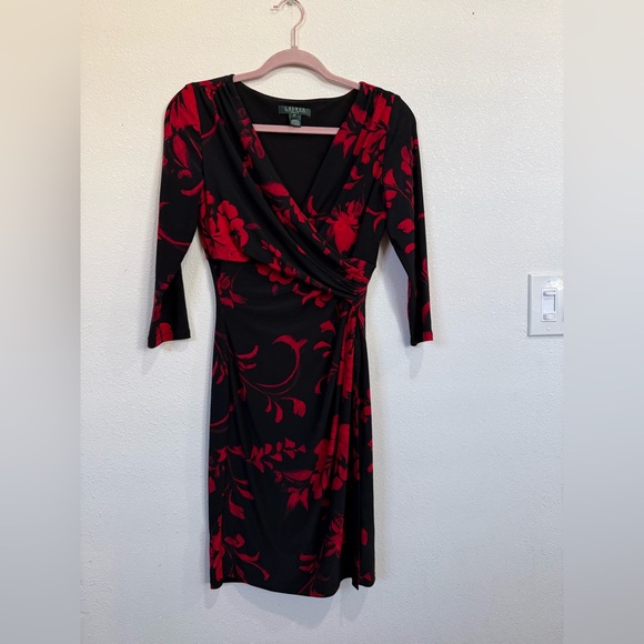 Ralph Lauren black and red dress - Picture 4 of 6